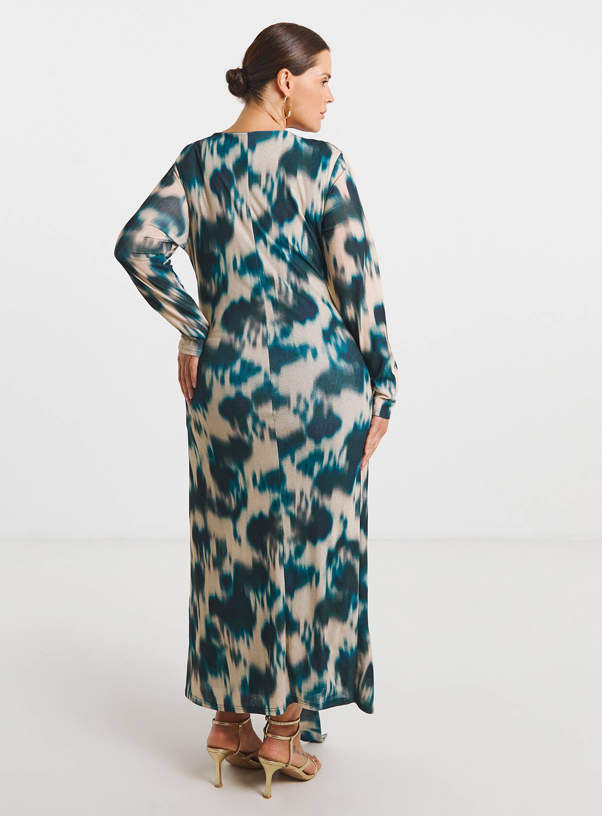 SIMPLY BE Dry Handle Mesh Midaxi Dress 22 - Image 2